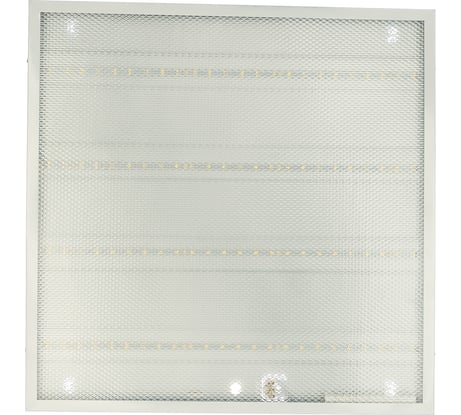 Универсальная светодиодная панель, 36Вт, 4500К, призматический рассеиватель Ultraflash LTL-6060-05 13103