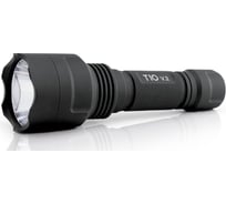Фонарь 400лм, 3 режима, Li-ion 18650 2200mAh ЯРКИЙ ЛУЧ T10 v.2 CREE XP-G2 4606400105688