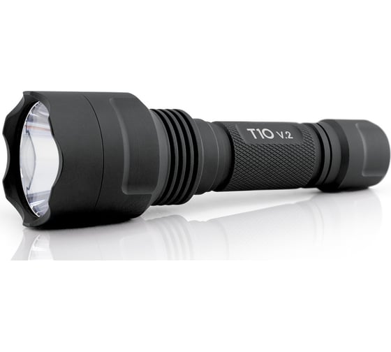 Фонарь 400лм, 3 режима, Li-ion 18650 2200mAh ЯРКИЙ ЛУЧ T10 v.2 CREE XP-G2 4606400105688