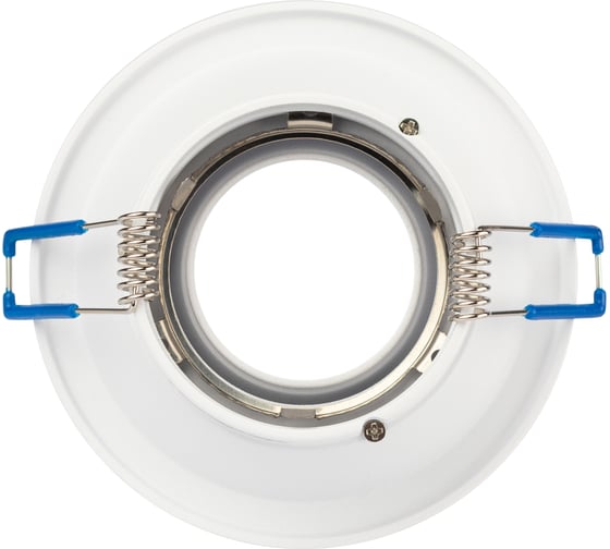 Встраиваемый светильник ЭРА KL100 WH MR16 GU5.3 алюминиевый, белый Б0055584