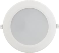 Светодиодный светильник IEK дво 1717 белый круг 24вт 4000к ip40 LDVO0-1717-24-4000-K01