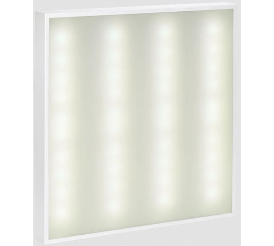 Светодиодный светильник IEK Lighting pro дво 1002 30вт 4000к ra90 ip40 595x595мм опал LTP-DVO1-1002-30-40-K01