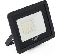 Светодиодный прожектор SAFFIT SFL90-30 2835SMD, 30W 6400K AC220V/50Hz IP65, черный в компактном корпусе 55065 15690195