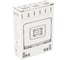 Прожектор светодиодный 2835SMD SAFFIT 10W 6400K AC220V/50Hz IP65, черный в компактном корпусе, SFL90-10 55067 9