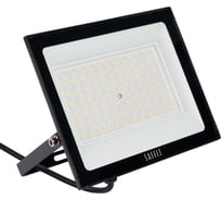 Светодиодный прожектор SFL90-100 IP65 100W 6400K черный SAFFIT 55068
