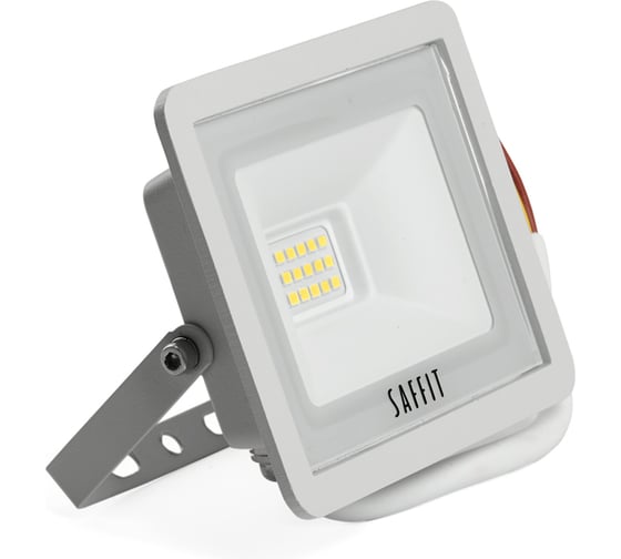 Светодиодный прожектор SAFFIT SFL90-20 2835SMD, 20W 6400K IP65, белый в компактном корпусе 55071 1