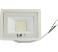 Светодиодный прожектор SAFFIT SFL90-30 2835SMD, 30W 6400K AC220V/50Hz IP65, белый в компактном корпусе 55072 15690201