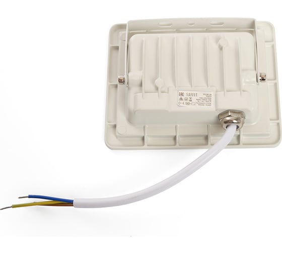 Светодиодный прожектор SAFFIT SFL90-30 2835SMD, 30W 6400K AC220V/50Hz IP65, белый в компактном корпусе 55072