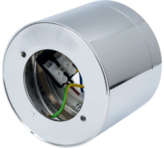 Накладной потолочный светильник IEK Lighting 4015 под лампу gx53 хром LT-UPB0-4015-GX53-1-K23