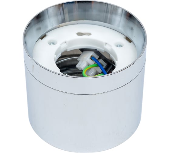Накладной потолочный светильник IEK Lighting 4015 под лампу gx53 хром LT-UPB0-4015-GX53-1-K23