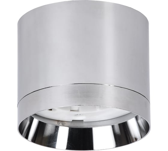 Накладной потолочный светильник IEK Lighting 4015 под лампу gx53 хром LT-UPB0-4015-GX53-1-K23