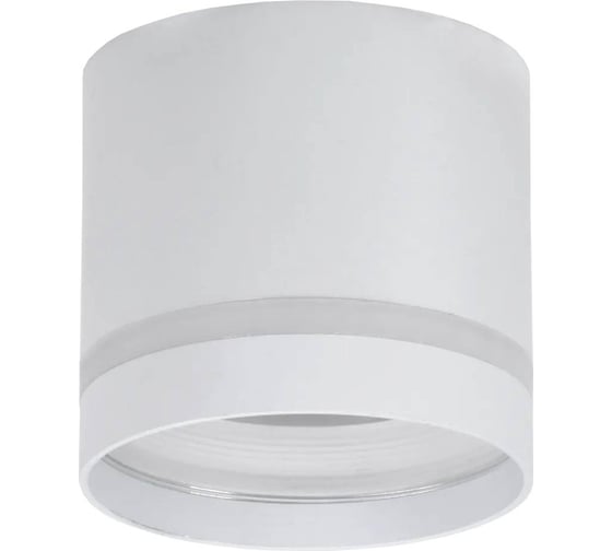Накладной потолочный светильник IEK Lighting 4016 под лампу gx53 белый LT-UPB0-4016-GX53-1-K01 1