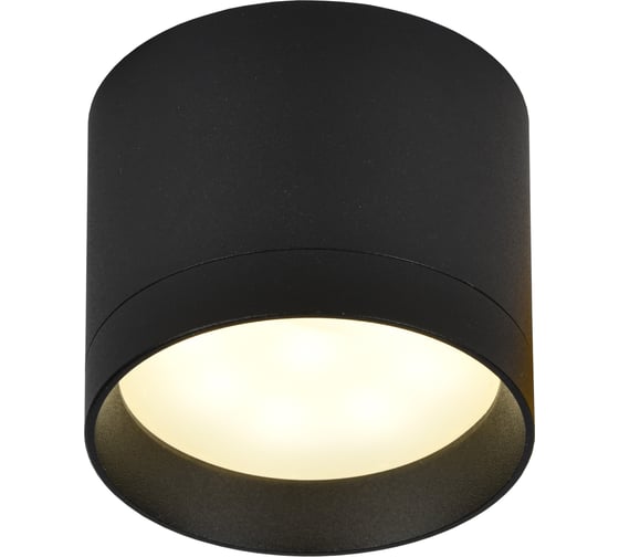 Накладной потолочный светильник IEK Lighting 4015 под лампу gx53 черный LT-UPB0-4015-GX53-1-K02