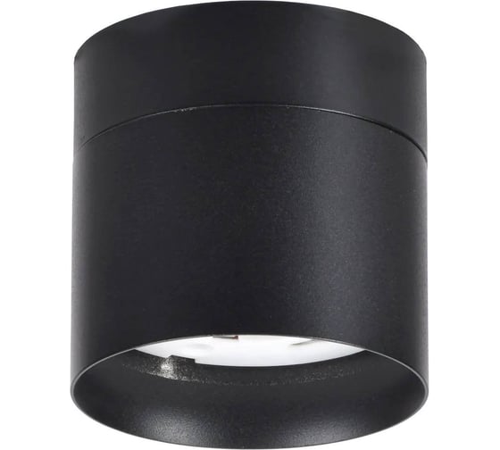 Накладной потолочный светильник IEK Lighting 4014 поворотный под лампу gx53 черный LT-UPB0-4014-GX53-1-K02