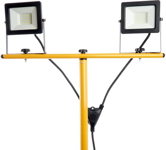 Светодиодный прожектор FERON LL-502 на штативе 2х30W 6400К IP65 29567