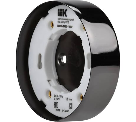 Накладной светильник IEK Lighting 4113 под лампу gx53 черный LUPB0-GX53-1-K02