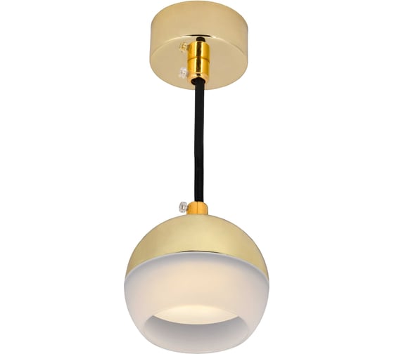 Подвесной светильник IEK Lighting 4012 под лампу gx53 золото LT-UCB0-4012-GX53-1-K22