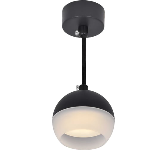 Подвесной светильник IEK Lighting 4012 под лампу gx53 черный LT-UCB0-4012-GX53-1-K02 1