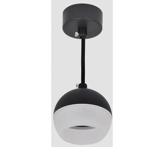 Подвесной светильник IEK Lighting 4012 под лампу gx53 черный LT-UCB0-4012-GX53-1-K02