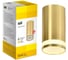 Накладной потолочный светильник IEK Lighting 4005 под лампу gu10 золото LT-UPB0-4005-GU10-1-K22 3