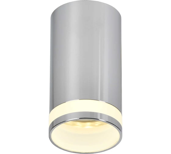 Накладной потолочный светильник IEK Lighting 4005 под лампу gu10 хром LT-UPB0-4005-GU10-1-K23