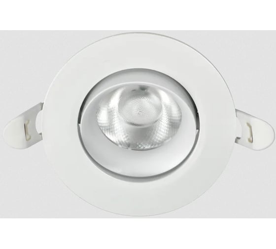 Светодиодный светильник IEK Lighting pro поворотный дво 1812 7вт 4000к ip20 круг белый LTP-DSO0-1812-07-40-K01