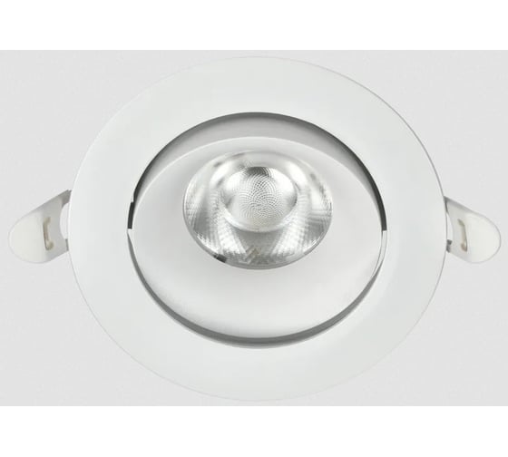 Светодиодный светильник IEK Lighting pro поворотный дво 1813 9вт 4000к ip20 круг белый LTP-DSO0-1813-09-40-K01 1