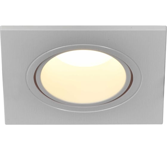 Встраиваемый светильник IEK Lighting 4101 под лампу mr16 квадрат пластиковый белый LT-UVB0-4101-GU05-1-K01
