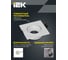 Встраиваемый светильник IEK Lighting 4101 под лампу mr16 квадрат пластиковый белый LT-UVB0-4101-GU05-1-K01 7