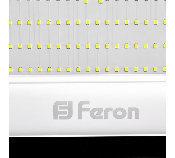 Светодиодный прожектор Feron LL-924 2835 SMD 200W 6400K IP65 AC220V/50Hz, черный с матовым стеклом 29499