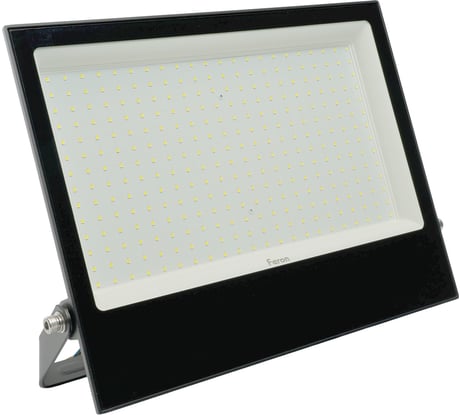 Светодиодный прожектор Feron 2835 SMD 250W 6400K IP65 AC220V/50Hz, черный с матовым стеклом, LL-925 29500