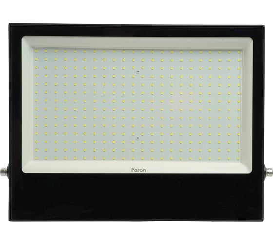 Светодиодный прожектор Feron 2835 SMD 250W 6400K IP65 AC220V/50Hz, черный с матовым стеклом, LL-925 29500