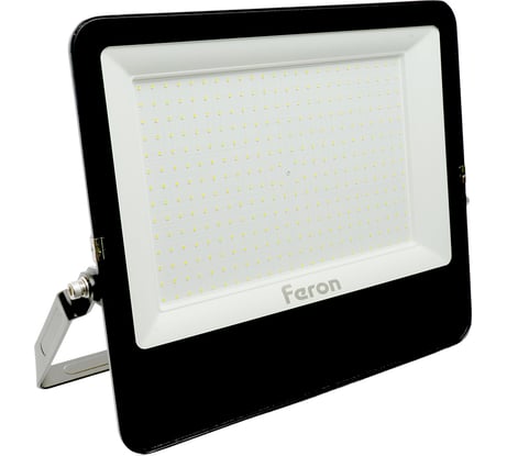 Светодиодный прожектор Feron 2835 SMD 300W 6400K IP65 AC220V/50Hz, черный с матовым стеклом, LL-926 29501
