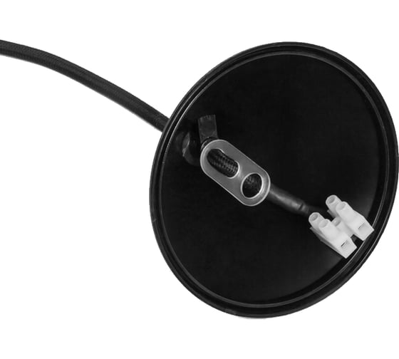 Патрон для ламп со шнуром Feron LH127 1м 230V E27 черный 22352 1