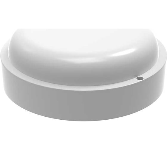 Светодиодный светильник GAUSS Elementary IP65 D140*51 12W 1200lm 4000K 175-265V ЖКХ круглый с дежурным режимом и микроволновым датчиком 126411212-DMS