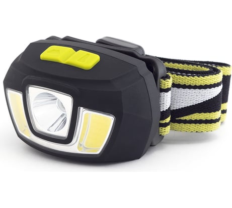 Налобный фонарь ЯРКИЙ ЛУЧ LH-160A Stalker CREE XP-G2 160лм +2COB, диммер, Li-Po 1500mAh 4606400105855