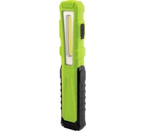 Многофункциональный фонарь ЯРКИЙ ЛУЧ ОPTIMUS АCCU Slim, SMD 60лм +COB 120лм, магнит/клипса, Li-Ion 750mAh 4606400105831