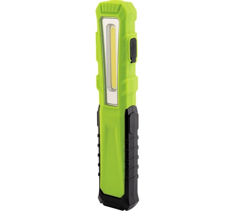 Многофункциональный фонарь ЯРКИЙ ЛУЧ ОPTIMUS АCCU Slim, SMD 60лм +COB 120лм, магнит/клипса, Li-Ion 750mAh 4606400105831