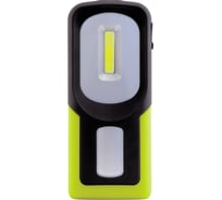 Фонарь ЯРКИЙ ЛУЧ ОPTIMUS ACCU рocket 3W COB 3 реж. 50/100лм, красный, крюк/магнит, Li-Ion 1200mA 4606400105824