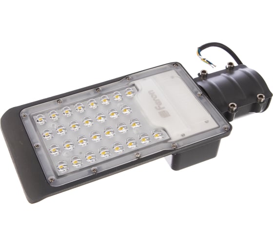 Уличный светодиодный светильник Feron SP2921 30LED*30W AC230V/ 50Hz серый IP65 32213