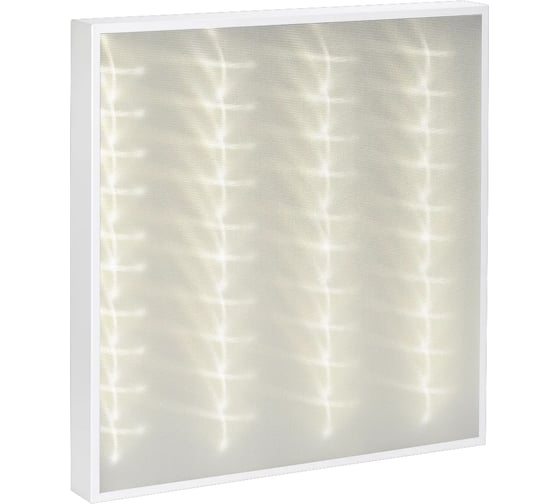 Светодиодный светильник IEK Lighting pro дво 1001 45вт, 4000к, ip40, 595x595мм, микропризма LTP-DVO2-1001-45-40-K01