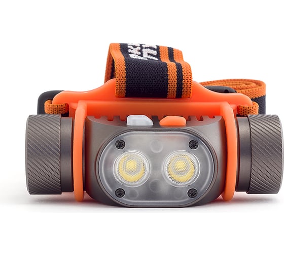 Налобный фонарь ЯРКИЙ ЛУЧ PANDA 2M 2xCREE XP-G3 max.800лм, 5 режимов, магнит, под аккум. 18650 4606400105701