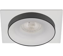 Декоративный встраиваемый светильник ЭРА DK96 WH MR16, GU5.3, белый Б0055593