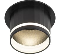 Декоративный встраиваемый светильник ЭРА DK111 BK MR16, GU5.3, черный Б0058432