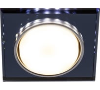 Встраиваемый светильник со светодиодной подсветкой ЭРА DK LD50 BK GX53, черный Б0057473