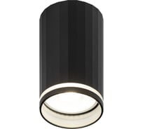 Настенно-потолочный светильник ЭРА спот OL42 BK MR16, GU10, IP20, черный Б0058488