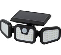 Уличный светильник ЭРА ERAFS01205 на солнечной батарее, настенный с датчиком, движения Б0057601