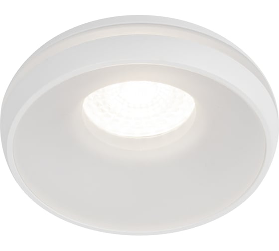 Декоративный встраиваемый светильник ЭРА DK100 WH MR16, GU5.3, белый Б0055588