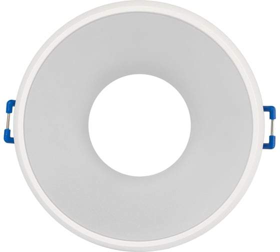 Декоративный встраиваемый светильник ЭРА DK100 WH MR16, GU5.3, белый Б0055588