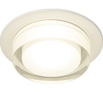 Светильник встраиваемый декоративный ЭРА DK107 WH под лампу MR16 GU5.3 белый Б0058396